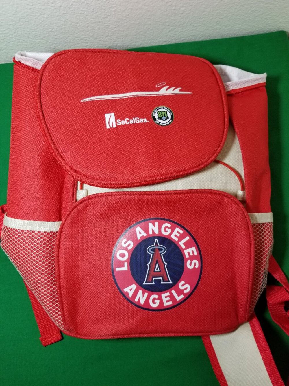 2024 Los Angeles Angels City Connect Cooler Backpack So Cal Gas Co SGA 5-14-24